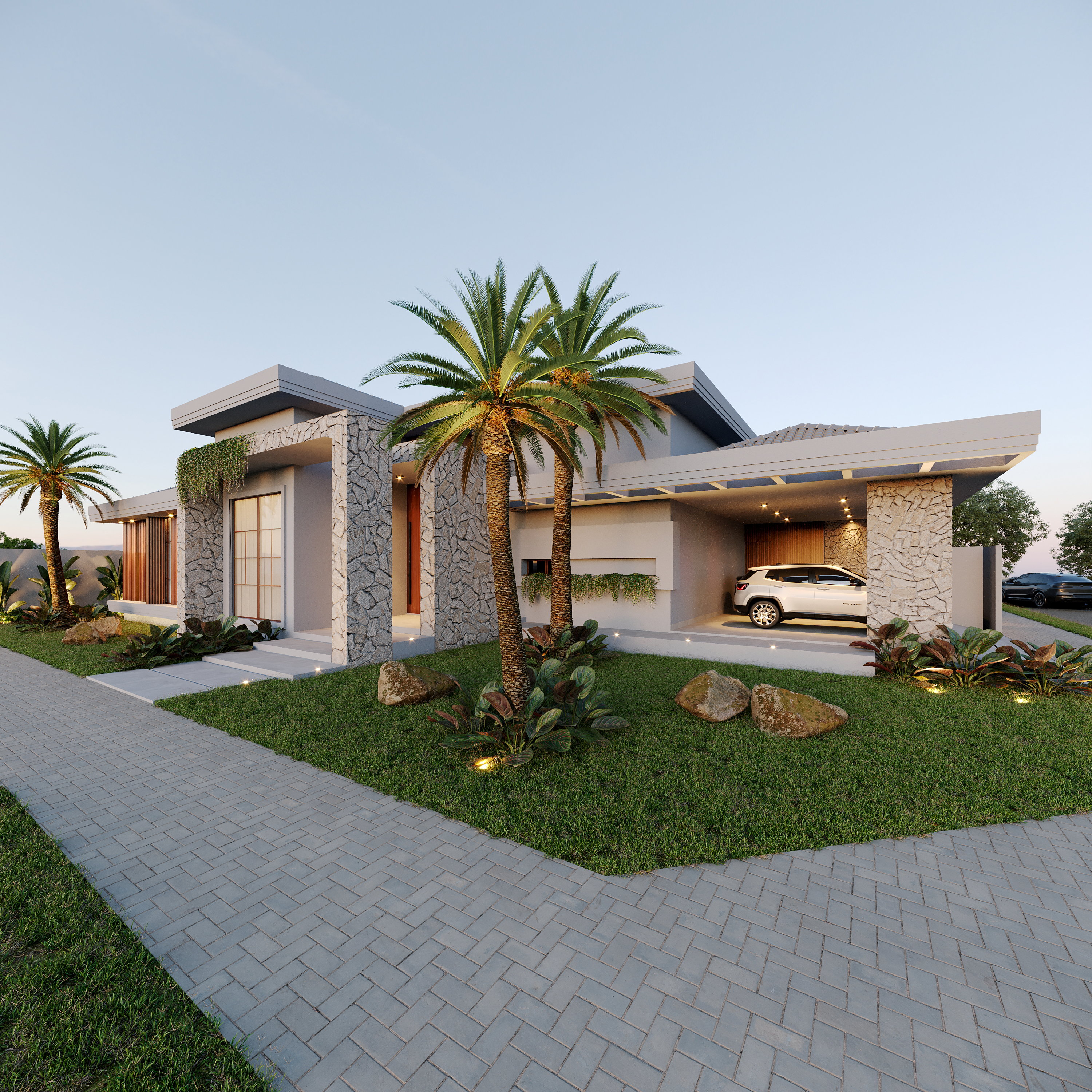 FAchada e Área de lazer-15