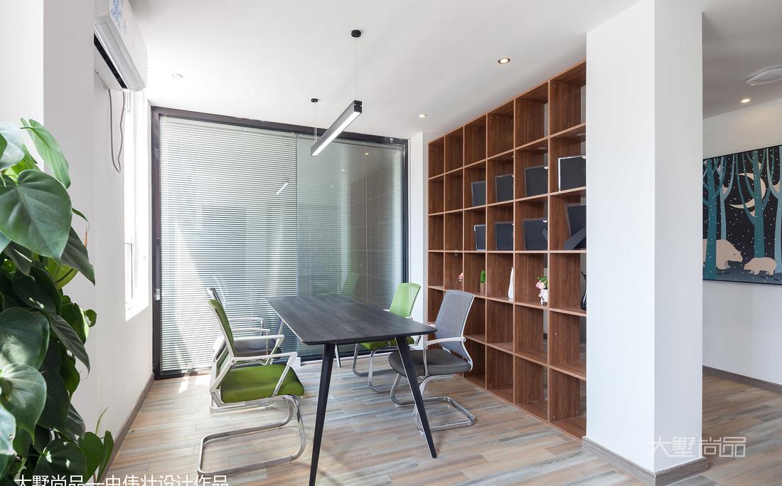 未来智能家居的展示空间——现代北欧风办公设计-20