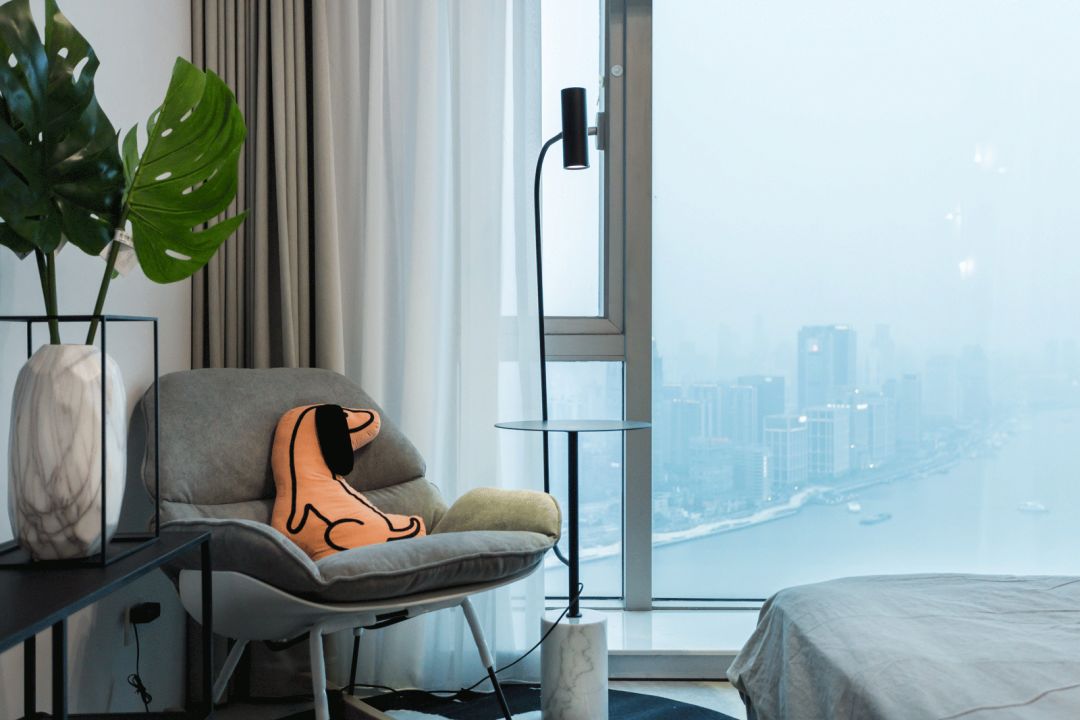 世茂滨江花园 40 万出租房装修，打造大气观景空间-218