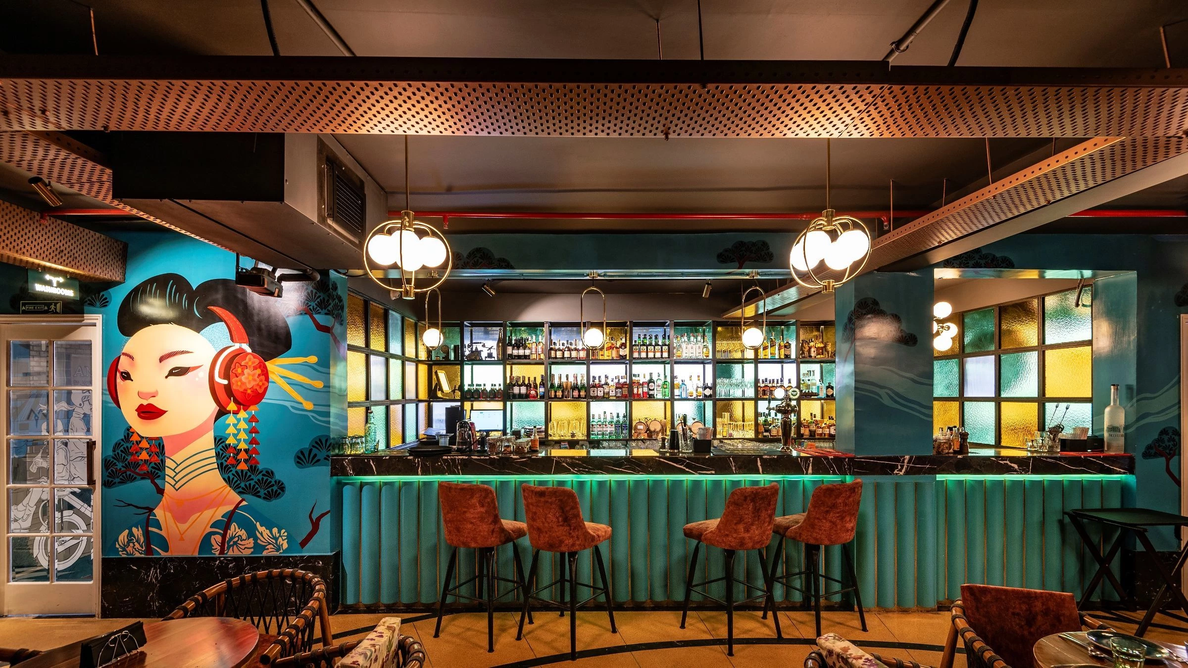 彩绘盛宴 · 印度东德里“Pikkle”餐厅-5