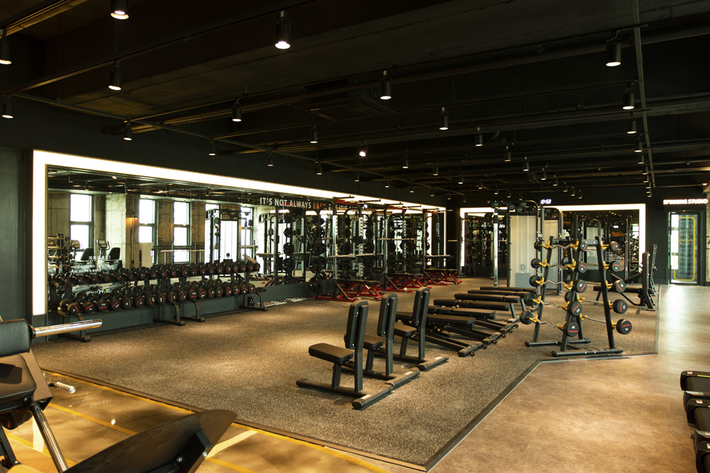 韩式现代风健身中心设计-3