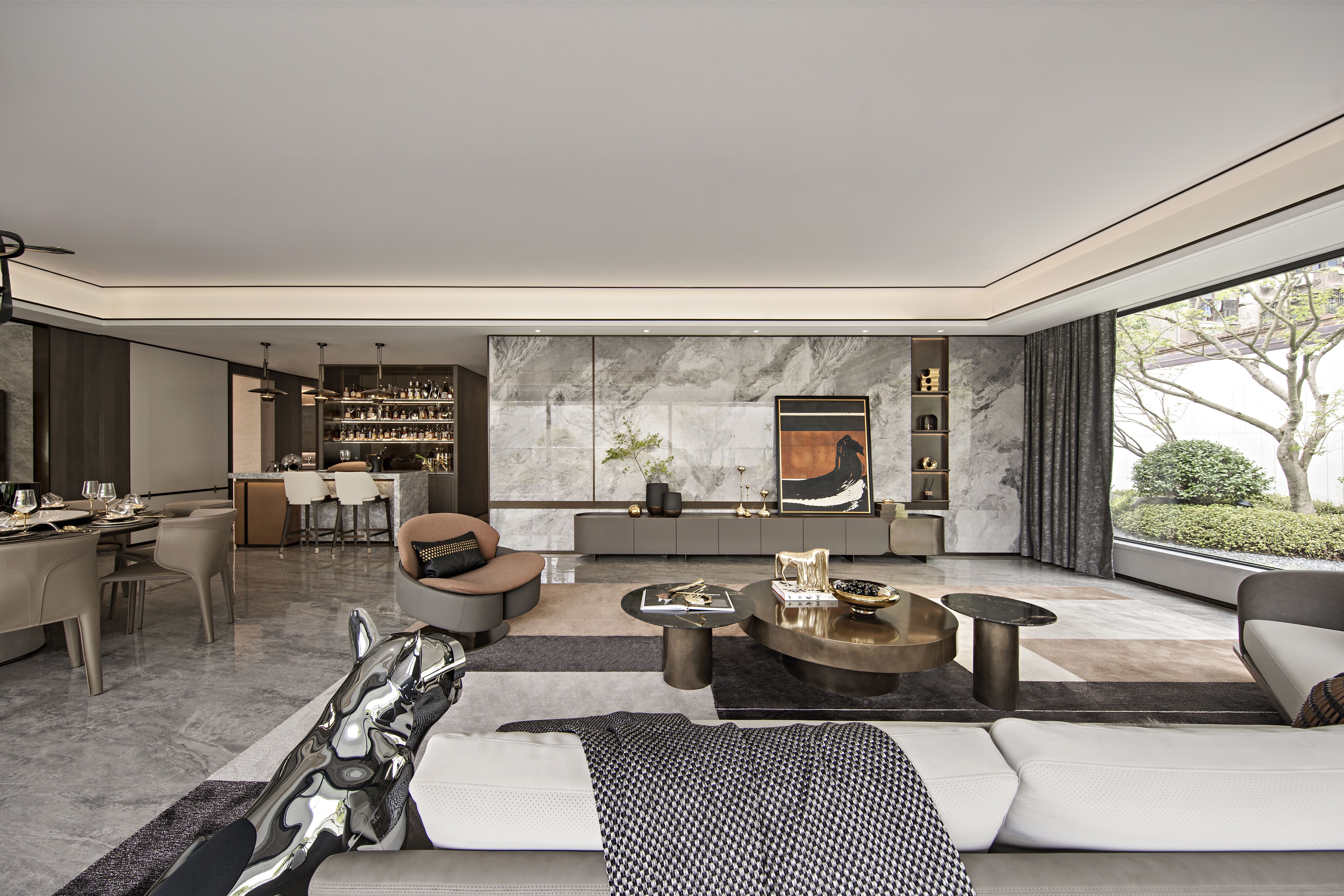 建发养云300m²大平层丨中国长沙丨盘石设计-2