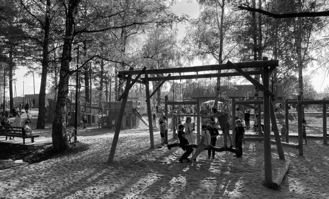 城市花园景观设计·阿西诺市中心“团结城市”项目丨俄罗斯托木斯克丨托木斯克州城市环境发展中心-34