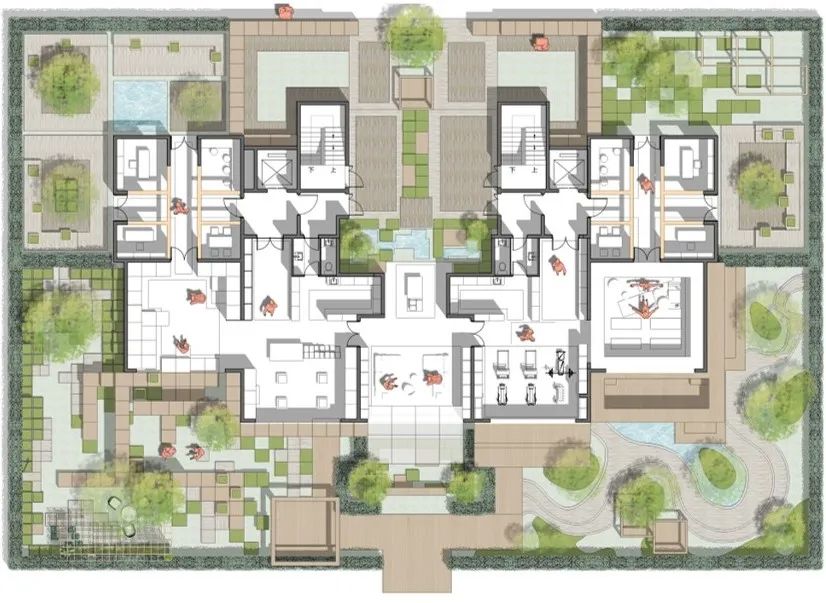 疫情下的社区空间创新设计丨中国上海丨中房研发团队-39