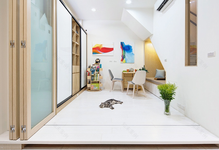 高雄 100㎡亲子宠物宅 | 以莫设计 L Interior Design-5