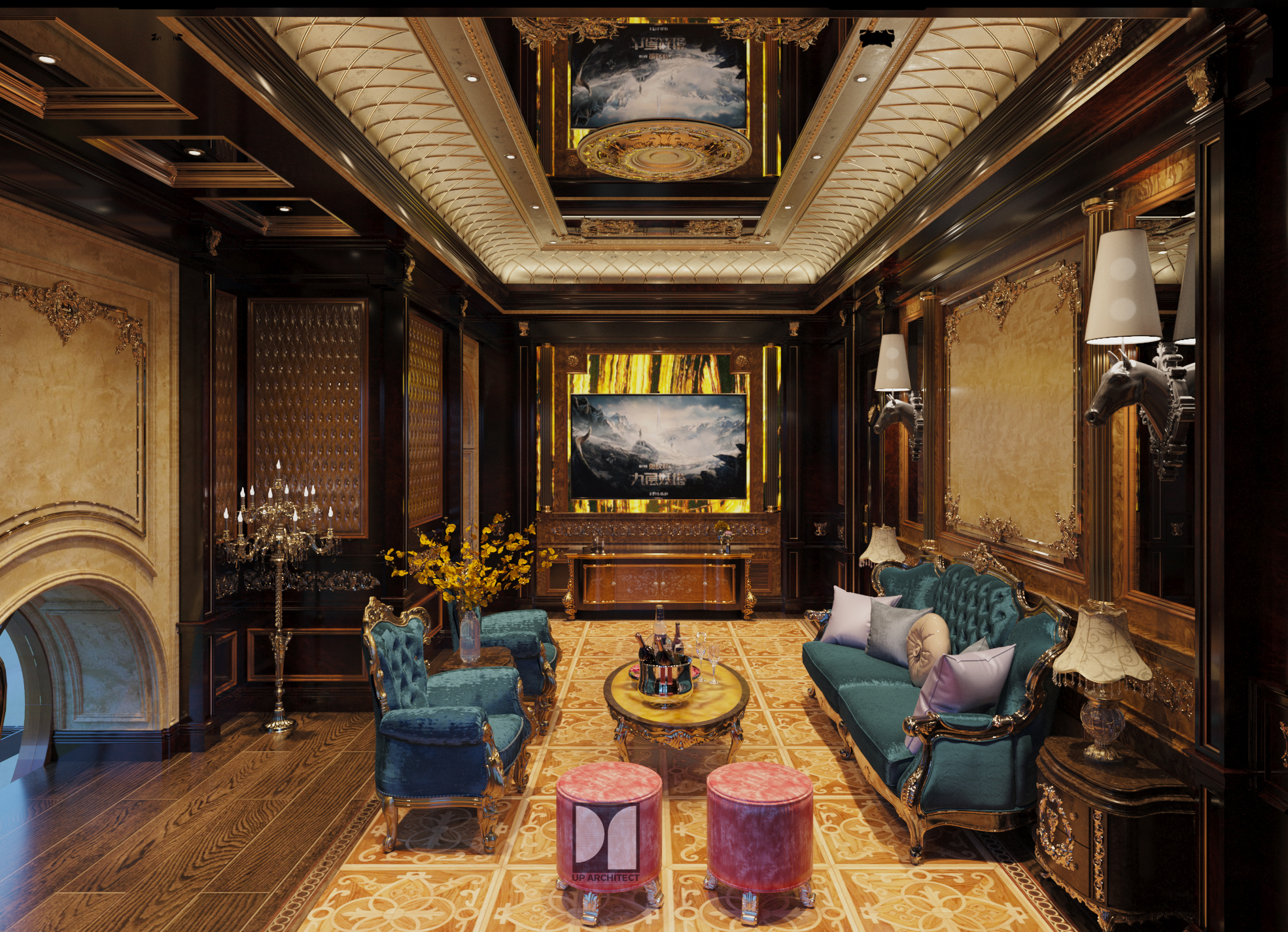 KTV包间，休闲室丨Huy Duong-2