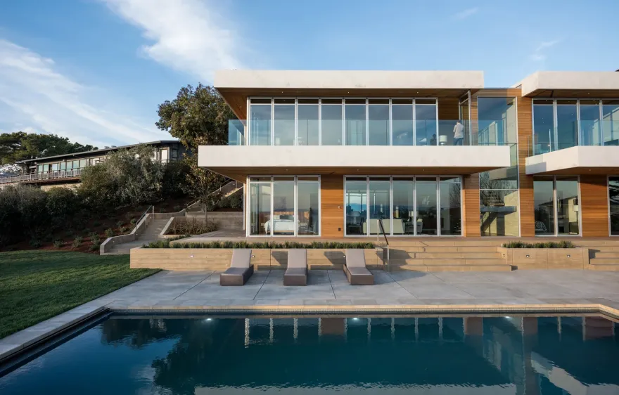 Tiburon Hills(蒂伯龙山)丨美国加利福尼亚丨David Kotzebue Architecture-4