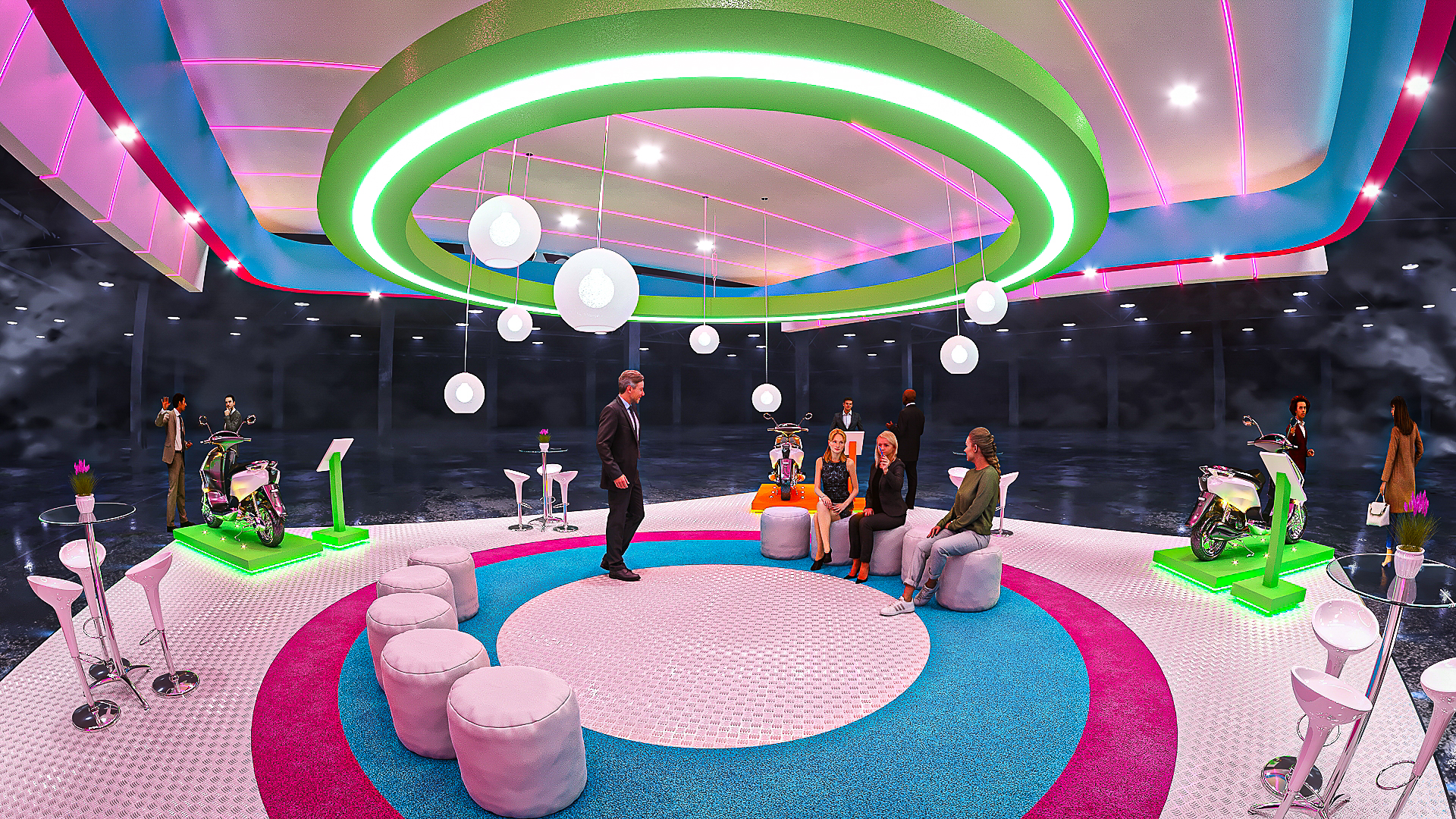 E·positor Vespa 展位设计-15