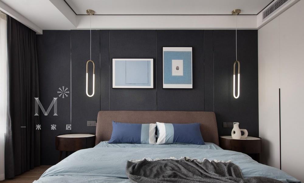 平层丨【一米家居】纯净苍穹，简而纯粹の家-22