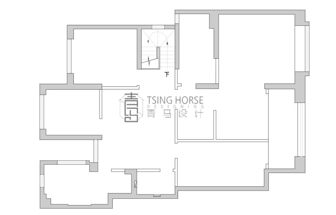 逸翠园四期·现代轻奢复式空间丨青马别墅空间设计-53