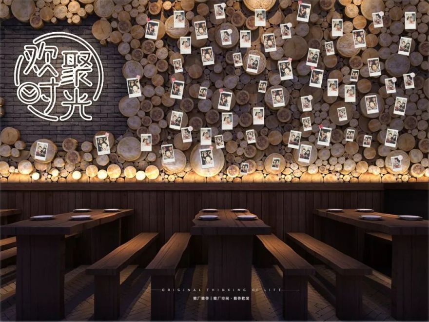 深圳木屋烧烤“恋上”空间设计 | 回归本源,恋上生活的不同阶段-98