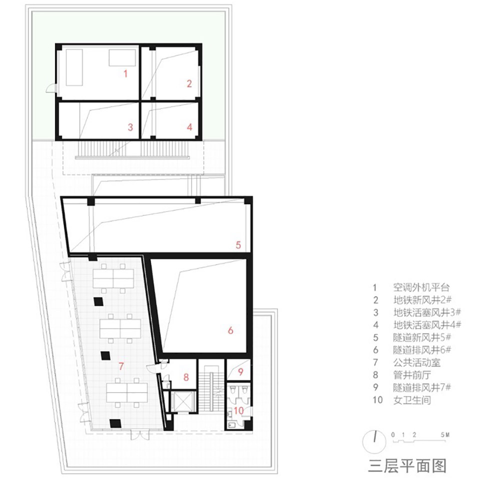 东西通道东方路风塔及轨道交通14号线浦东大道站风井丨周蔚,张斌,致正建筑工作室-108
