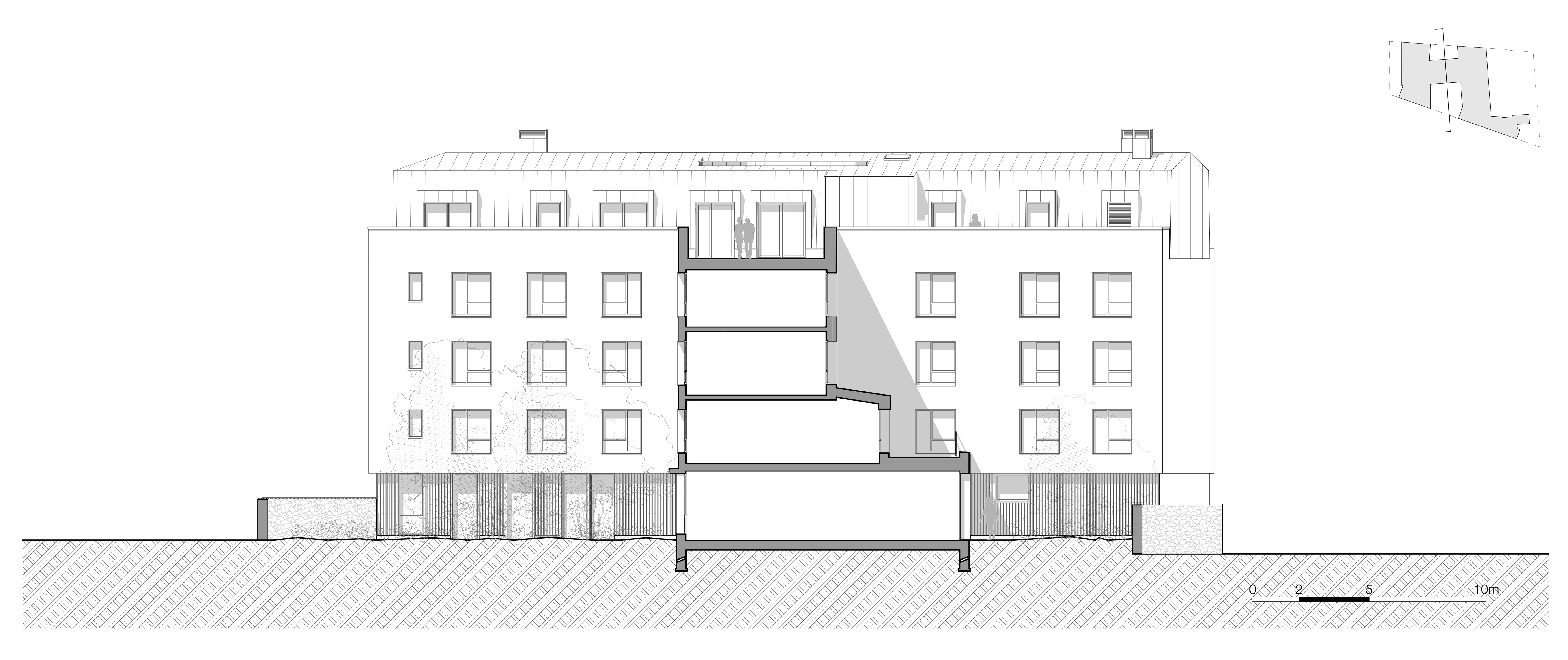 巴黎塞纳河畔养老住宅丨法国巴黎丨Palissad-25