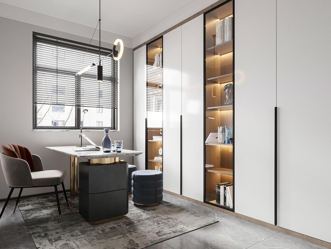 春风沐如·现代风格一体化家居设计-27