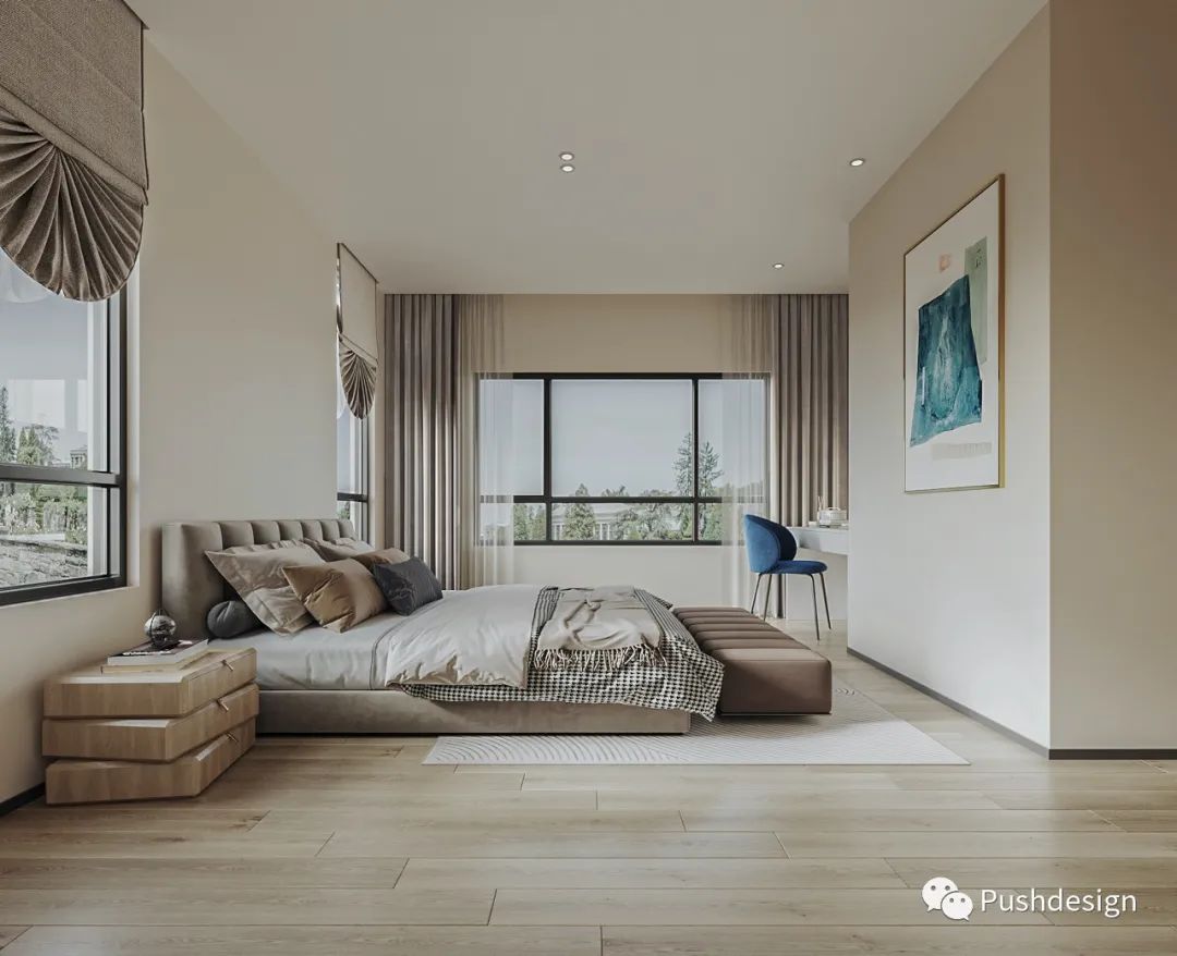 现代别墅 · 艺术共鸣与实用美学的完美结合丨DANIEL ZHAO|赵丹-21