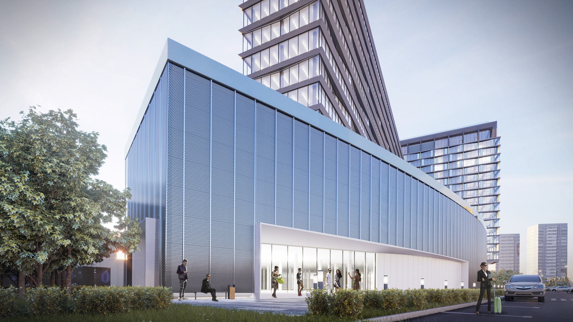 莫斯科“漂浮”办公室设计-5