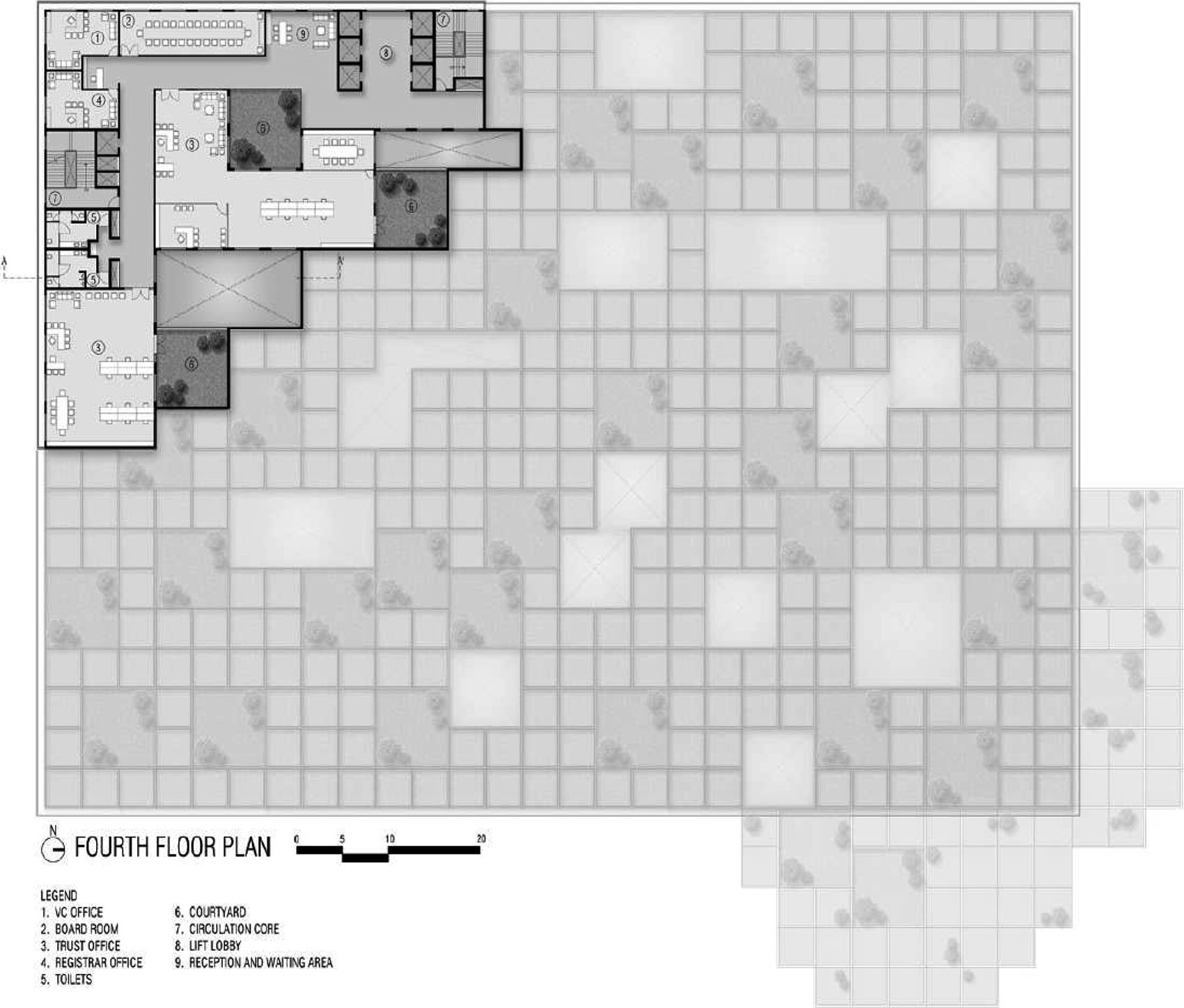 普瑞斯蒂吉大学丨印度印多尔丨Sanjay Puri Architects-56