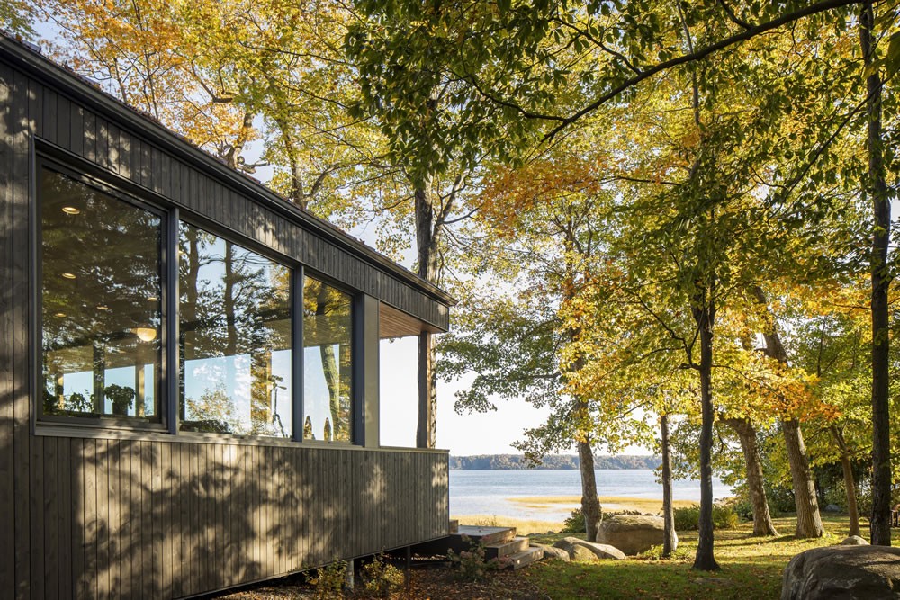 魁北克L'Échouage别墅丨加拿大魁北克丨Bourgeois,Lechasseur architees-2