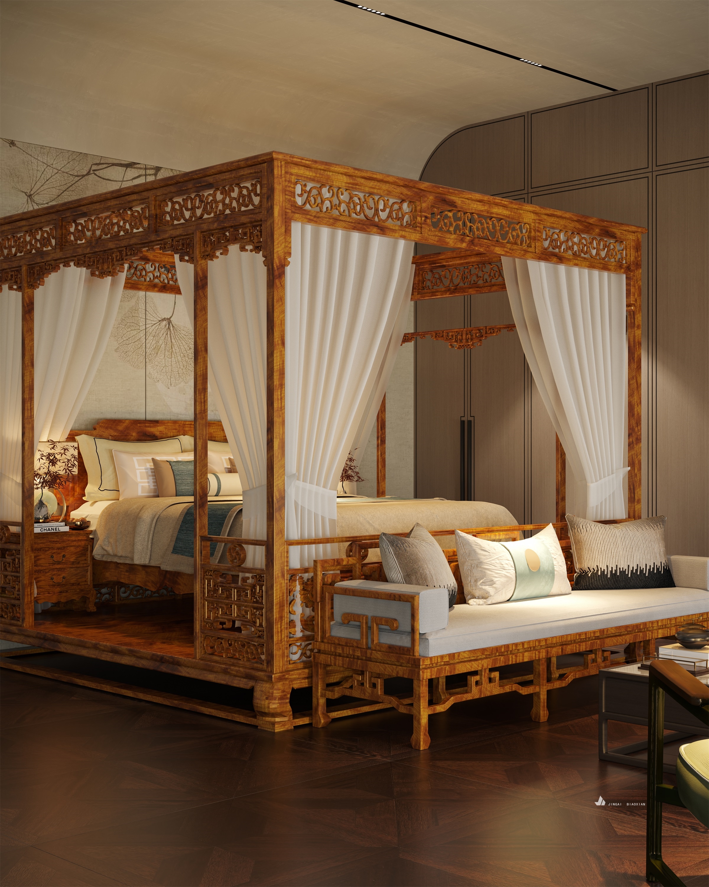 四合院 简中宋式风格-23