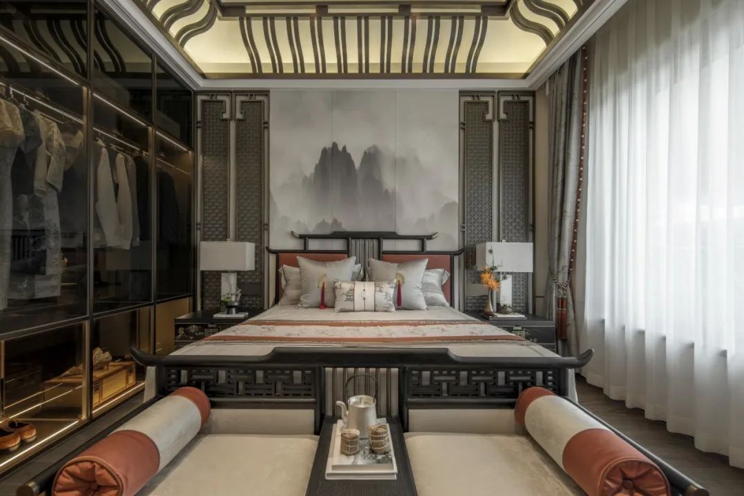 盛唐诗意,现代中式住宅设计丨中国宁波丨一然设计（上海,北京,深圳,沈阳）-103