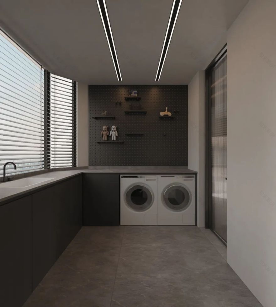 潮流与电竞的完美融合私宅设计丨隅间空间设计工作室-77