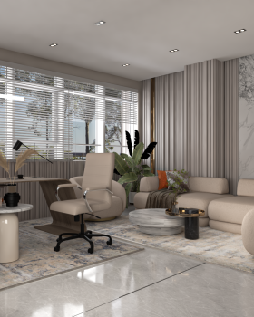 现代办公室室内设计
