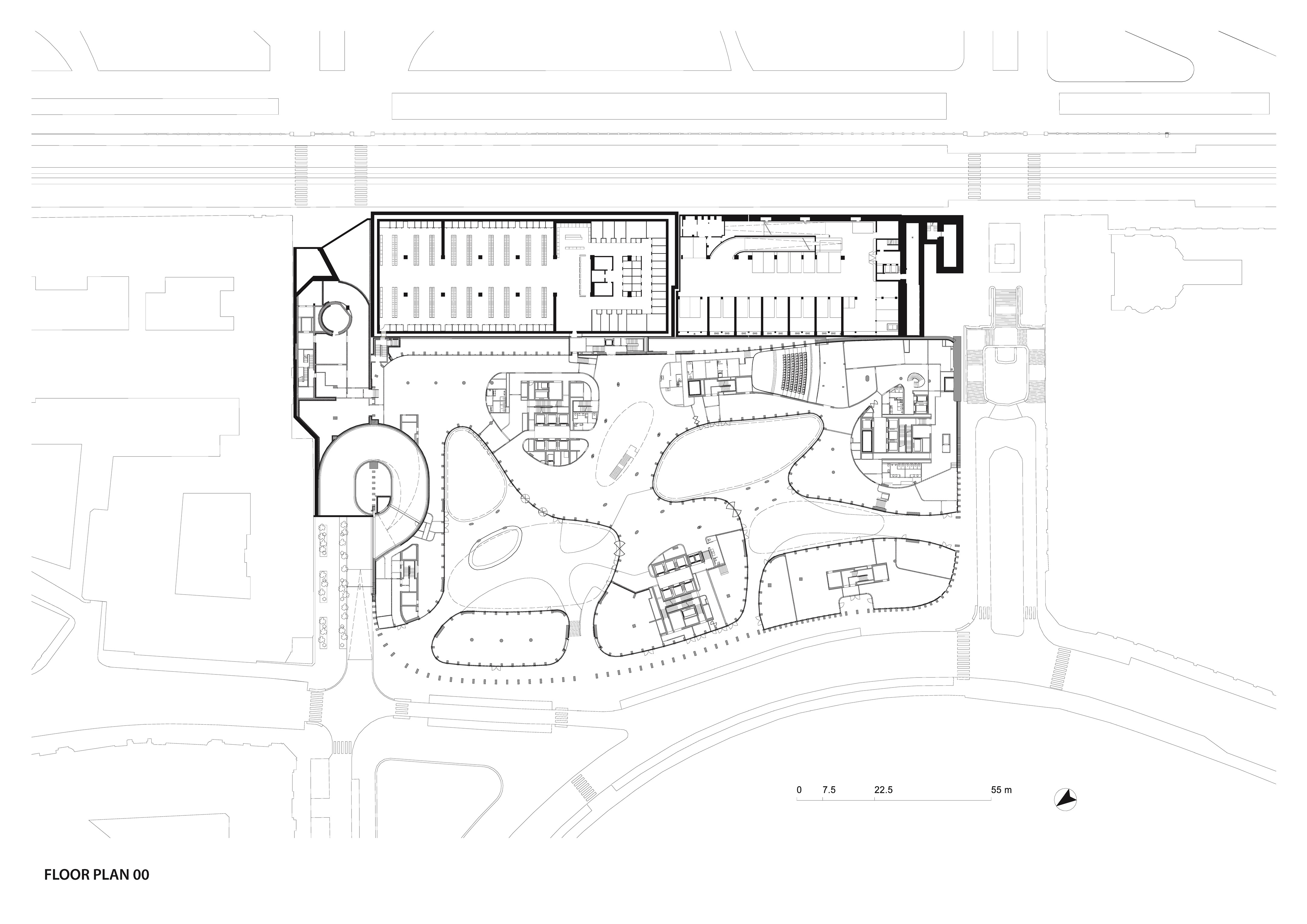 比利时布鲁塞尔 Montagne du Parc 办公建筑设计-24