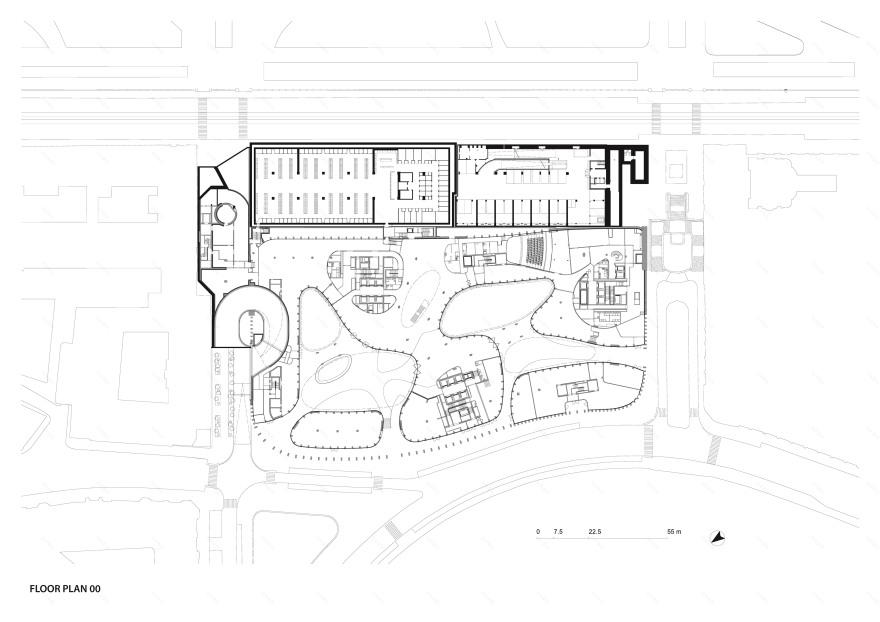 比利时布鲁塞尔 Montagne du Parc 办公建筑设计-24