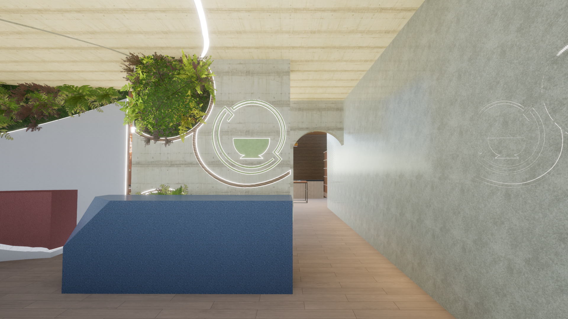 室内设计 · 茶店-7