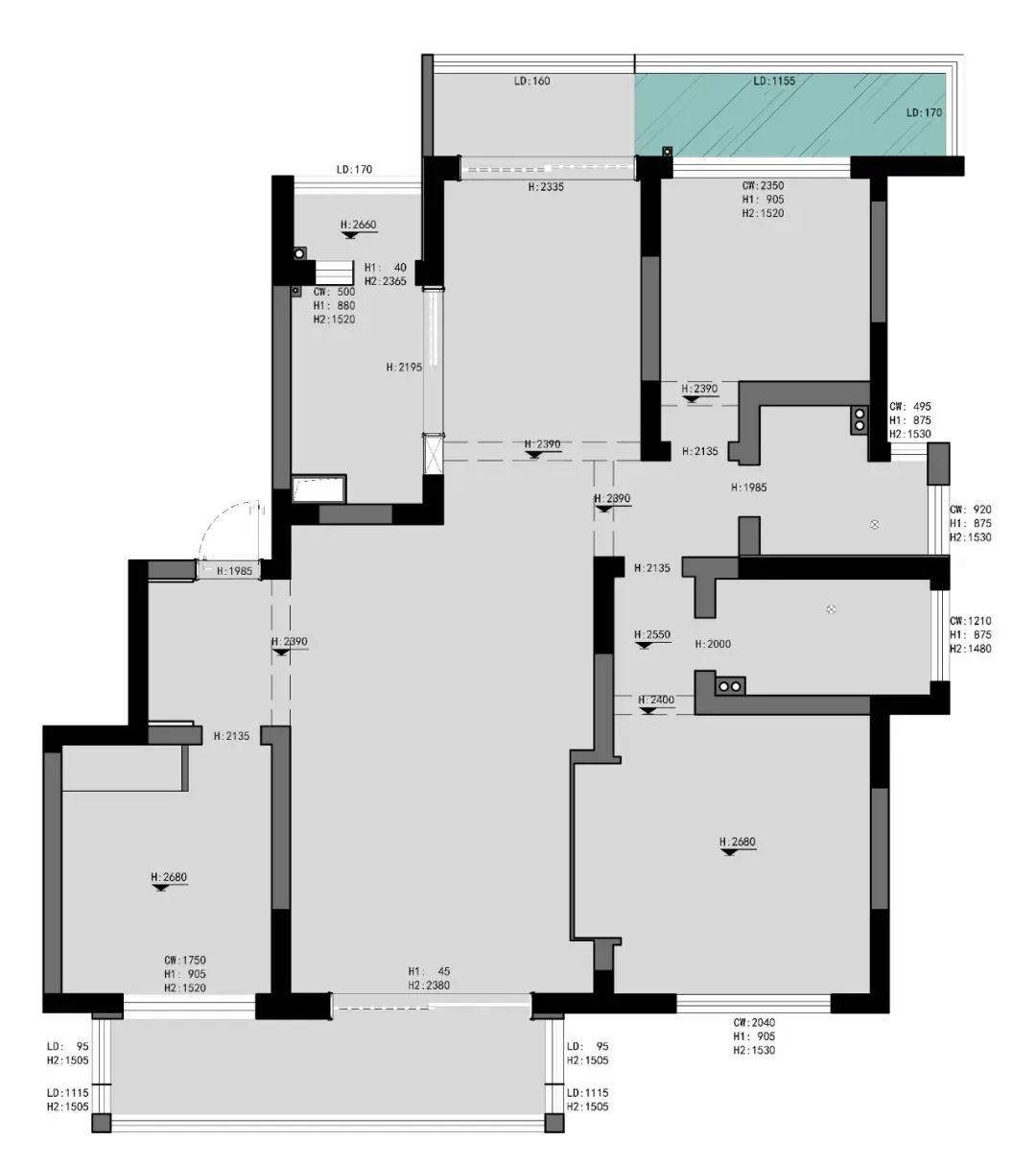 绿色丛林 · 老房翻新诠释生活美学丨铭棠空间&黎铭设计-7