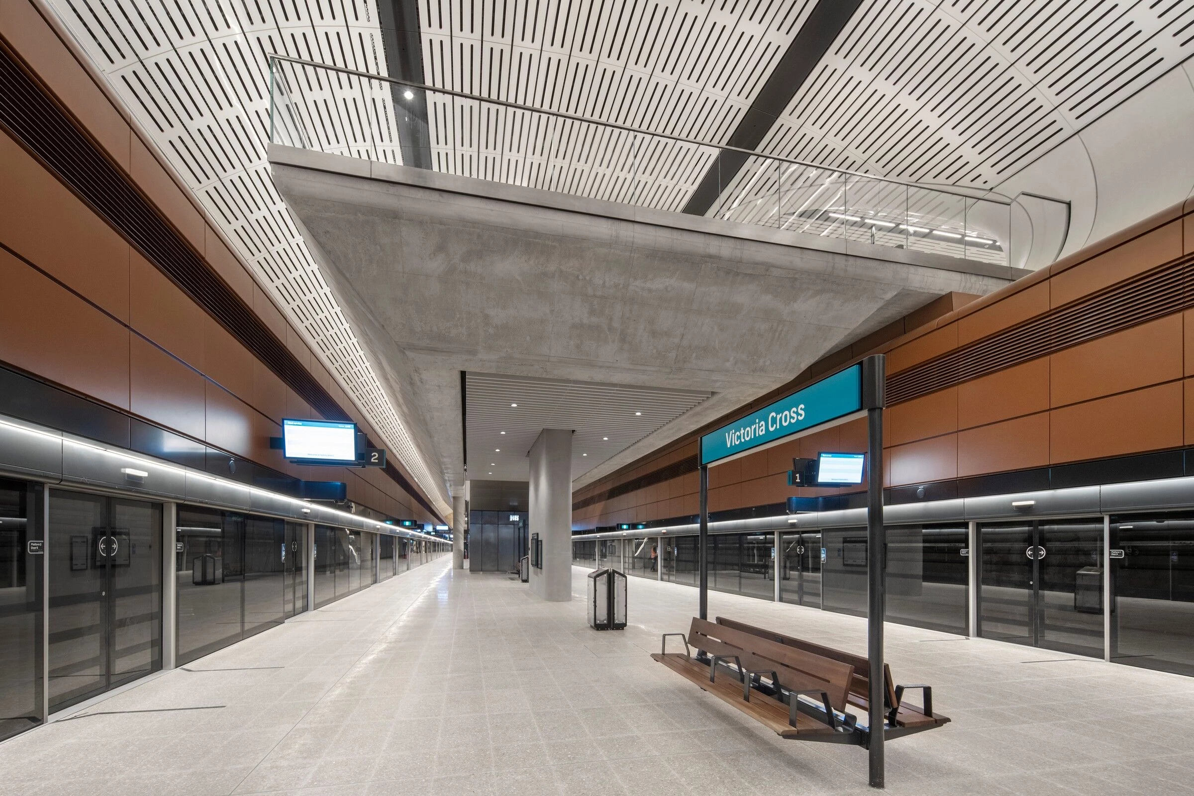 Sydney Metro Victoria Cross Integrated Station-18