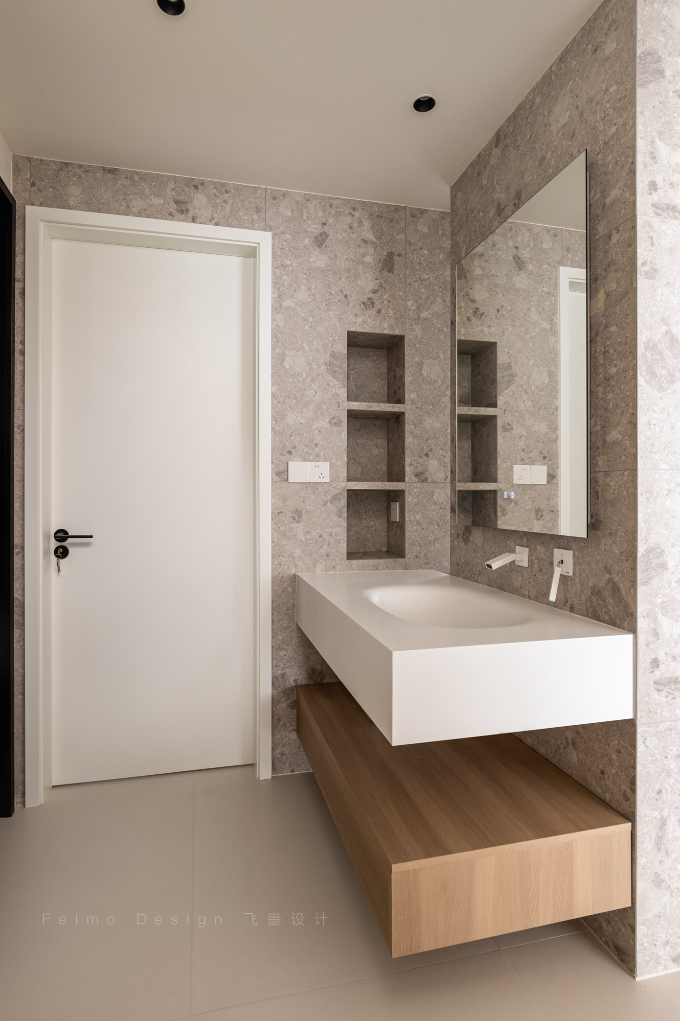 暖阳 · 合肥110㎡现代原木风住宅设计丨中国合肥丨飞墨设计组-44