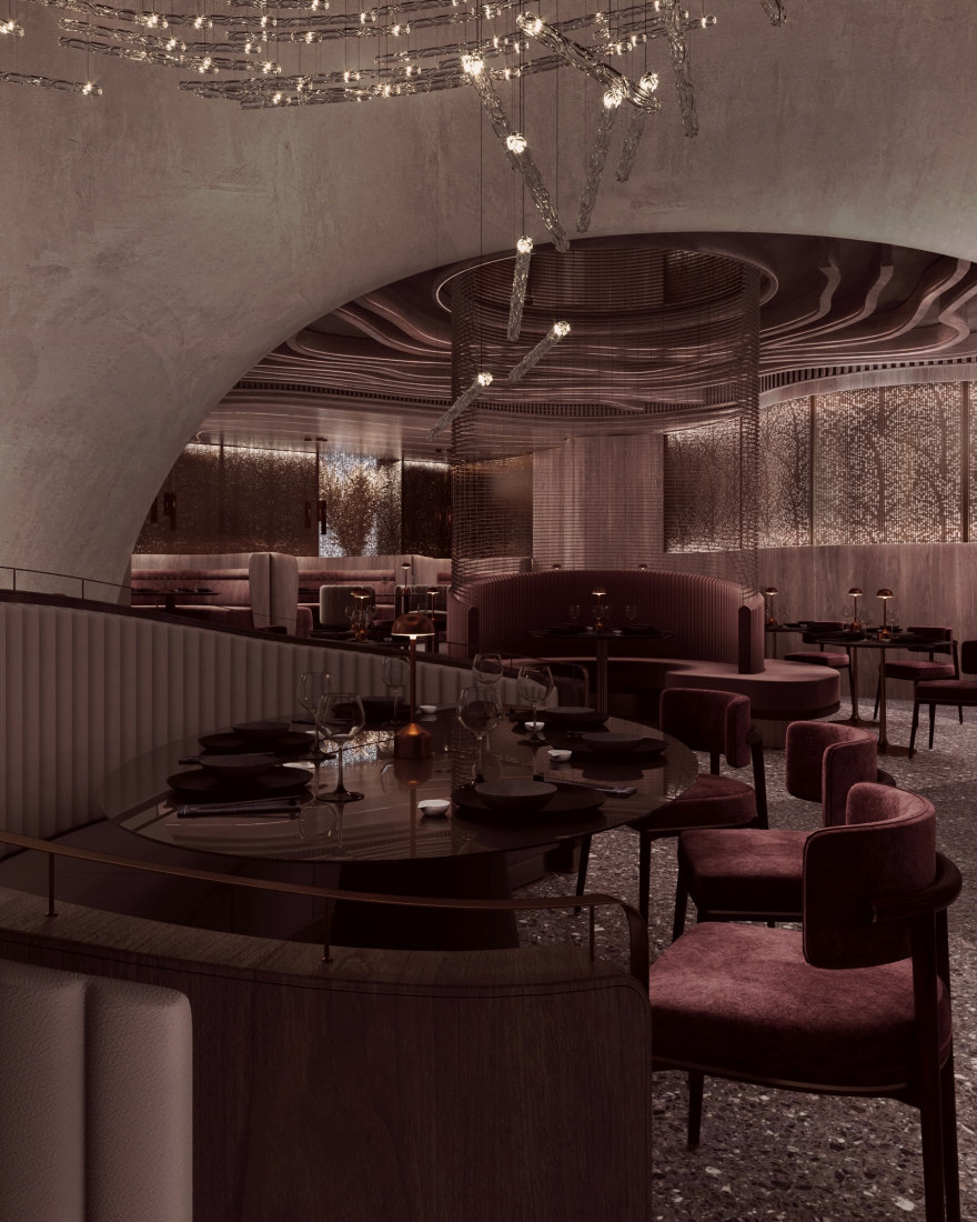 米兰多莫寿司店丨室内设计师Ashley Gadeova,Naos建筑公司-39