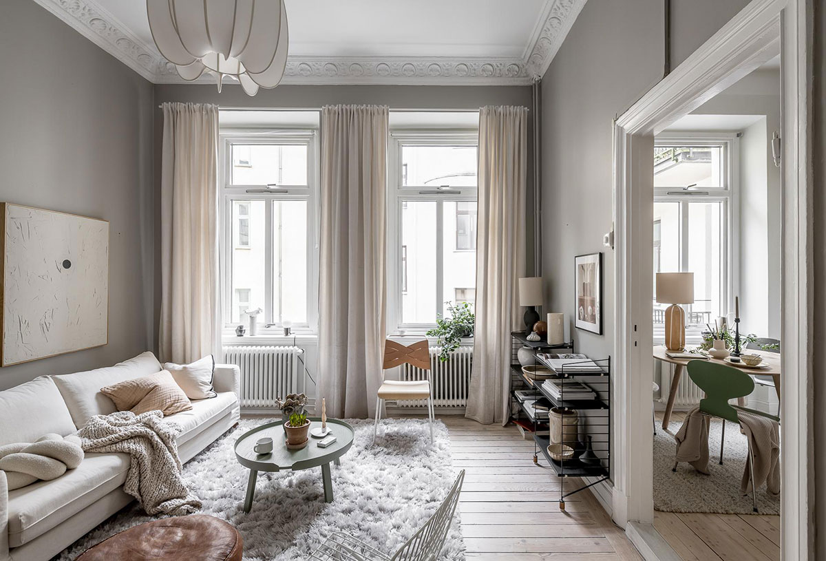 舒适小公寓,实用与美学的完美结合-1