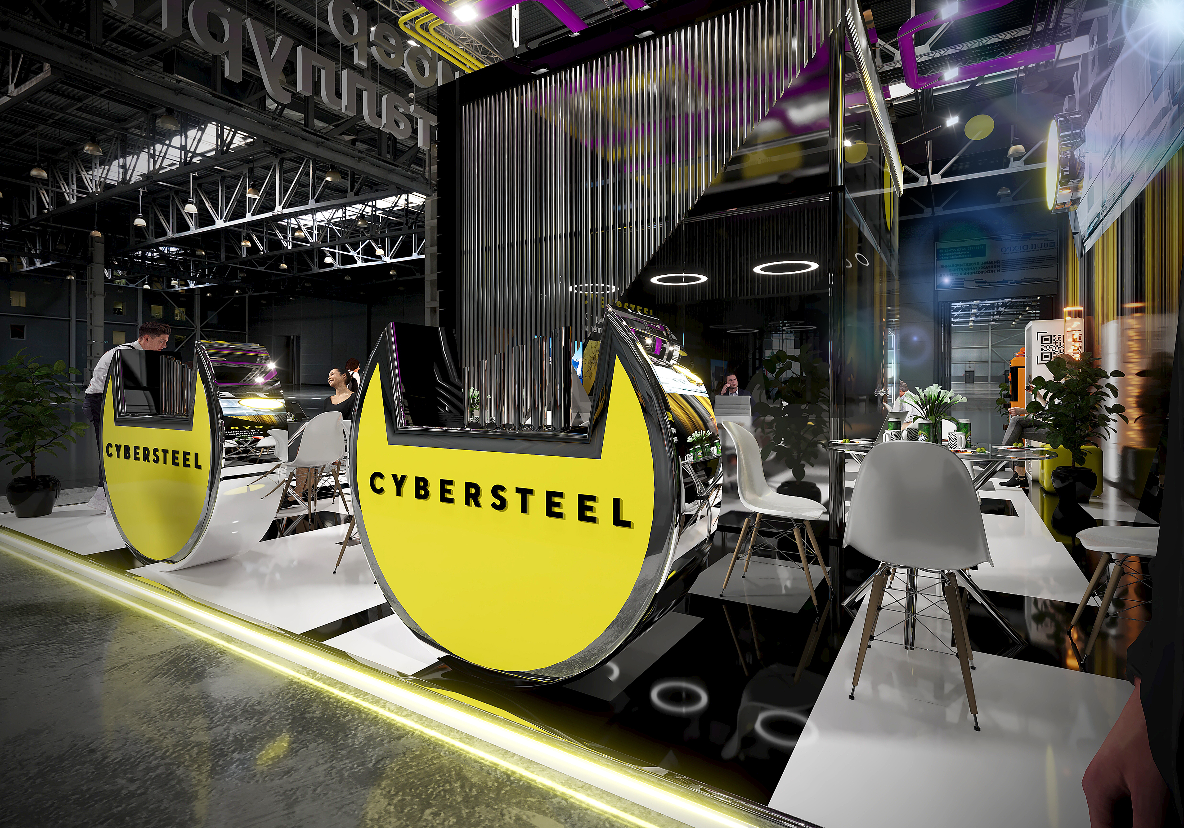 CYBERSTEEL展览展示架设计丨俄罗斯莫斯科丨Michail Koznev-18