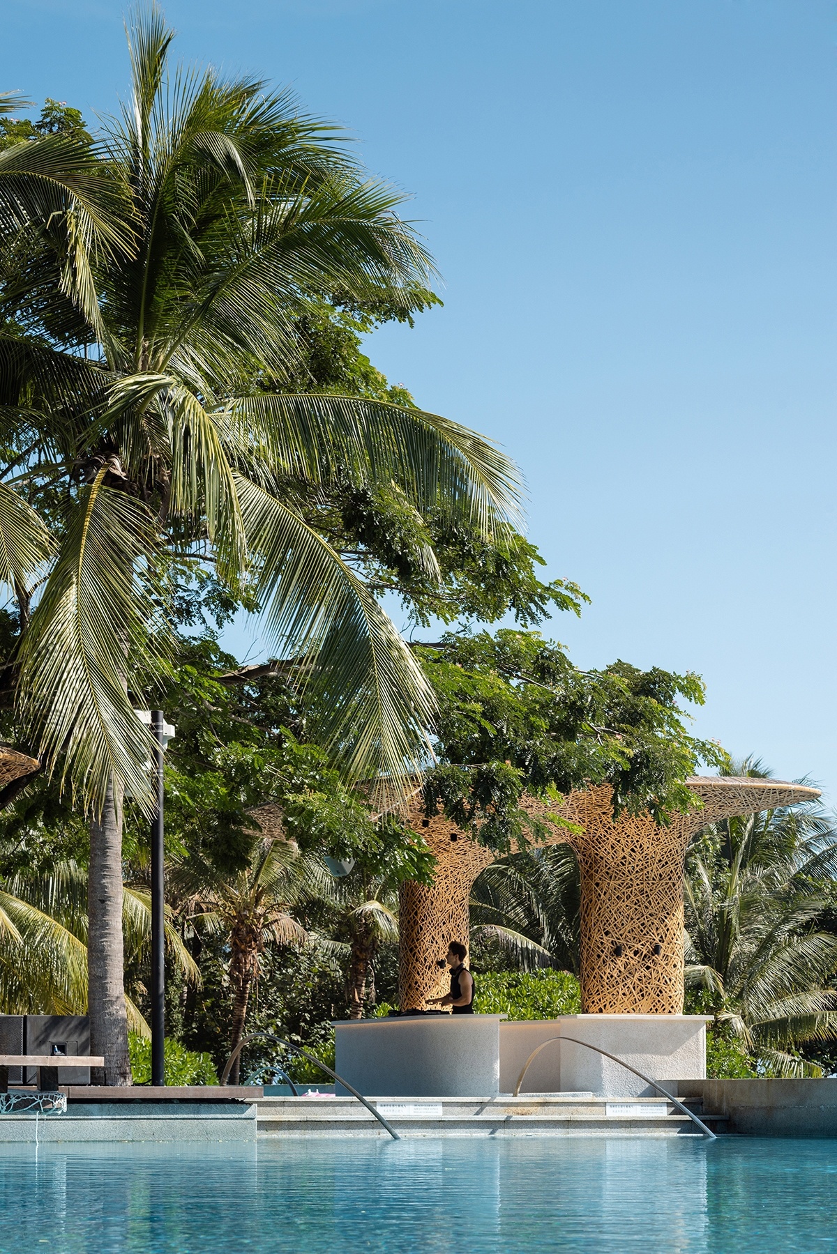 三亚艾迪逊酒店海滩俱乐部丨中国三亚丨万社设计-46