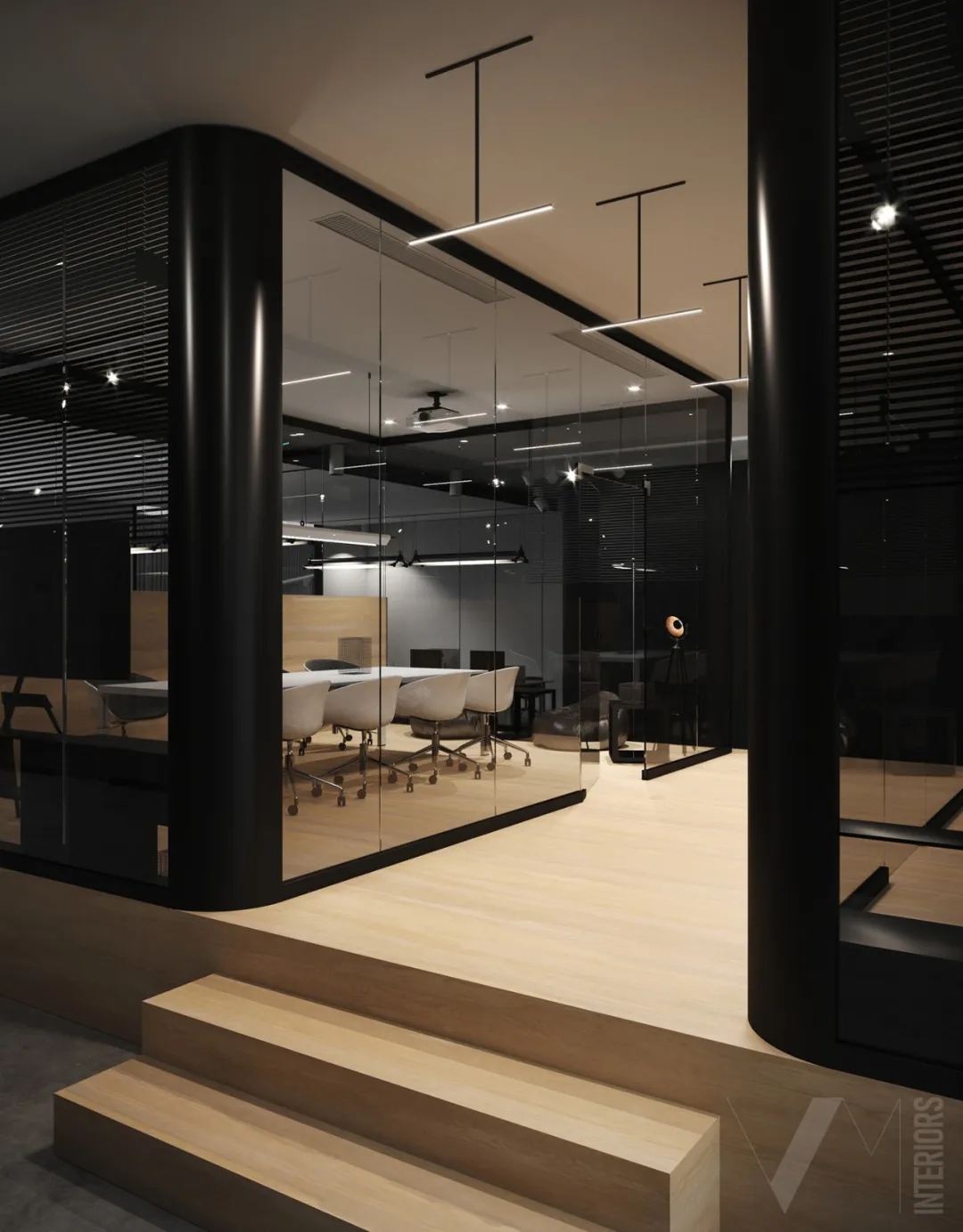 高级黑＋极简白的质感奢华-47