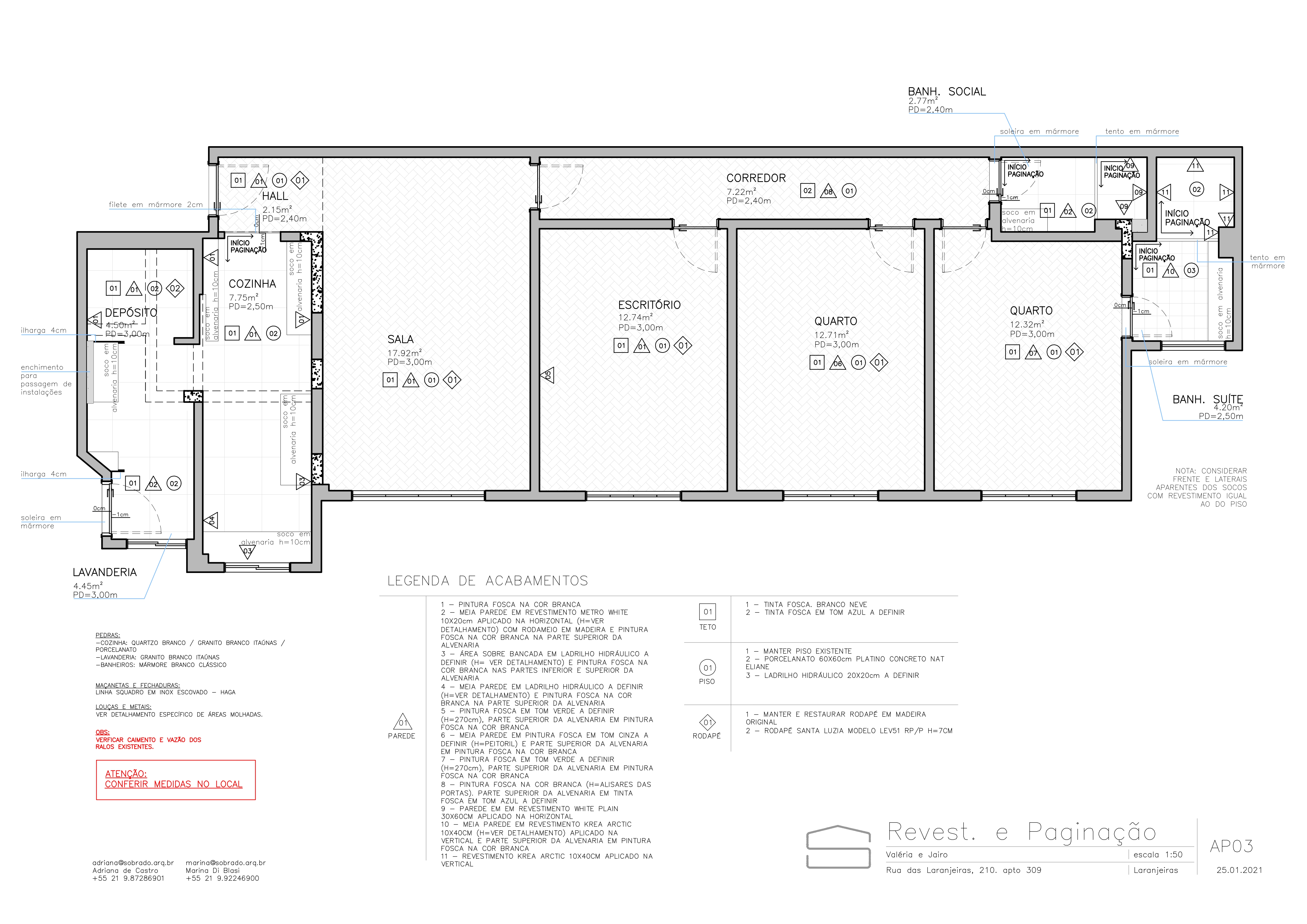Apartamento Valéria e Jairo | 2020-22
