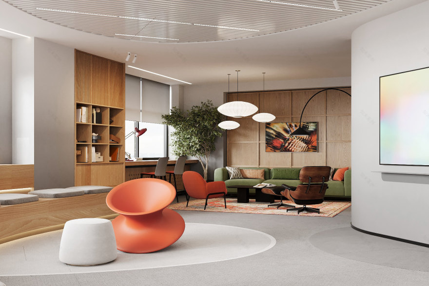 IT 公司多功能办公空间设计项目丨俄罗斯圣彼得堡丨Архитектурное бюро ZARYA-37