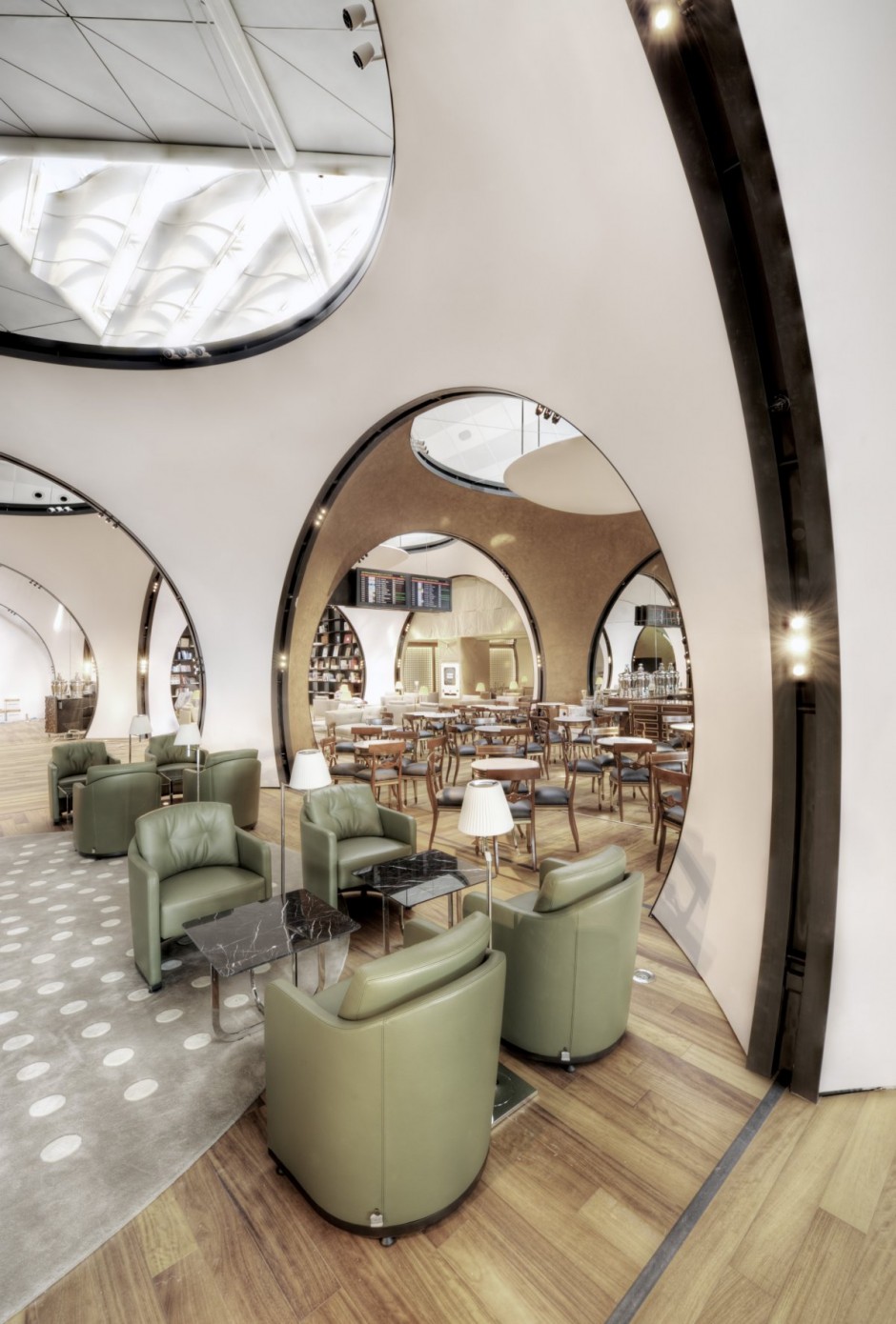 10 Spectacular Airport Lounges Around The Globe Impress With Their Unique Designs-35