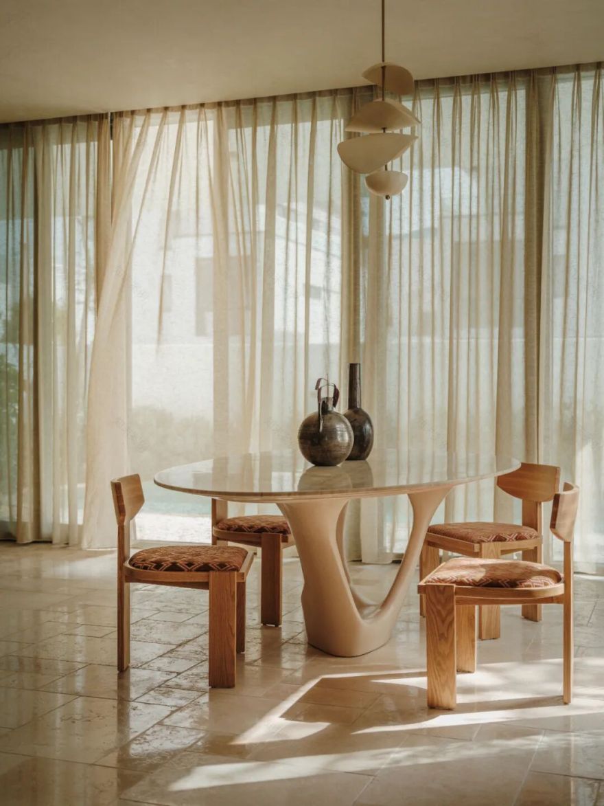 阿联酋迪拜650㎡滨海别墅丨楼房花朵设计-34