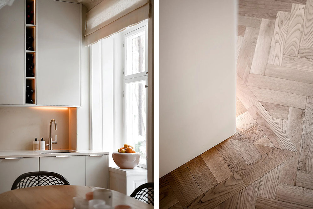 瑞典 75 平米优雅公寓 | 乳白色调的柔和魅力-14