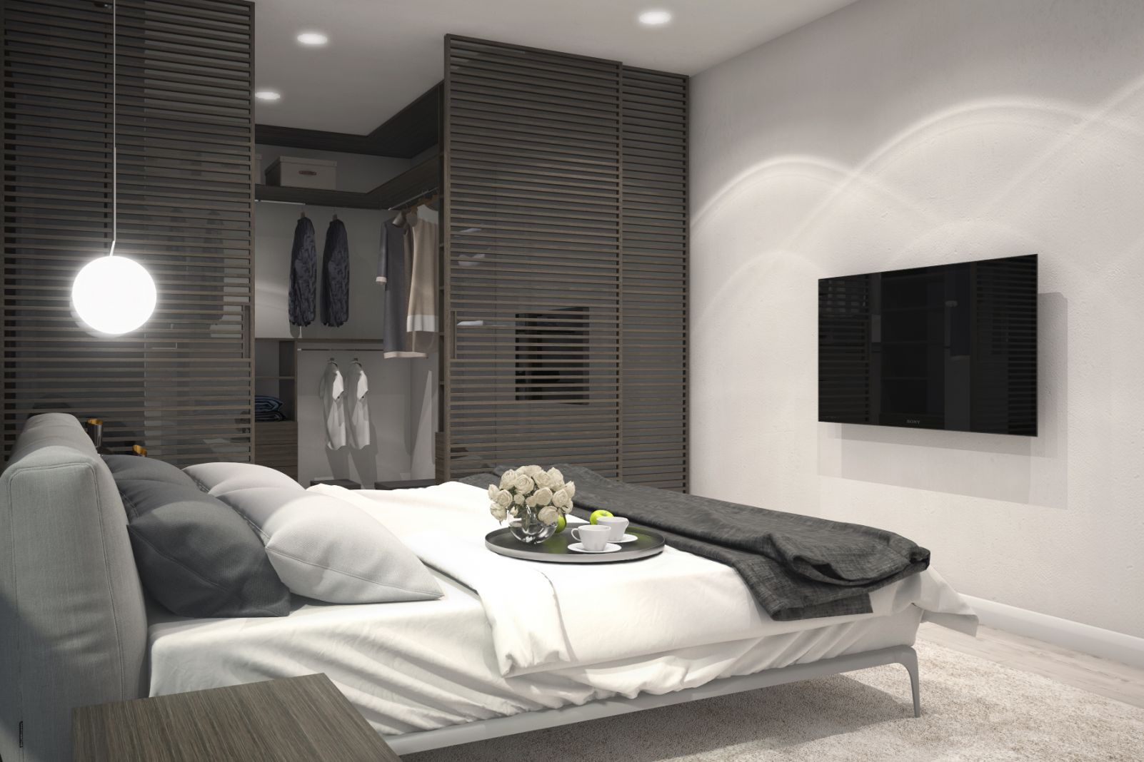 “Салют”现代传统风格公寓室内设计丨Дизайн  студія Андрія Гординського-14