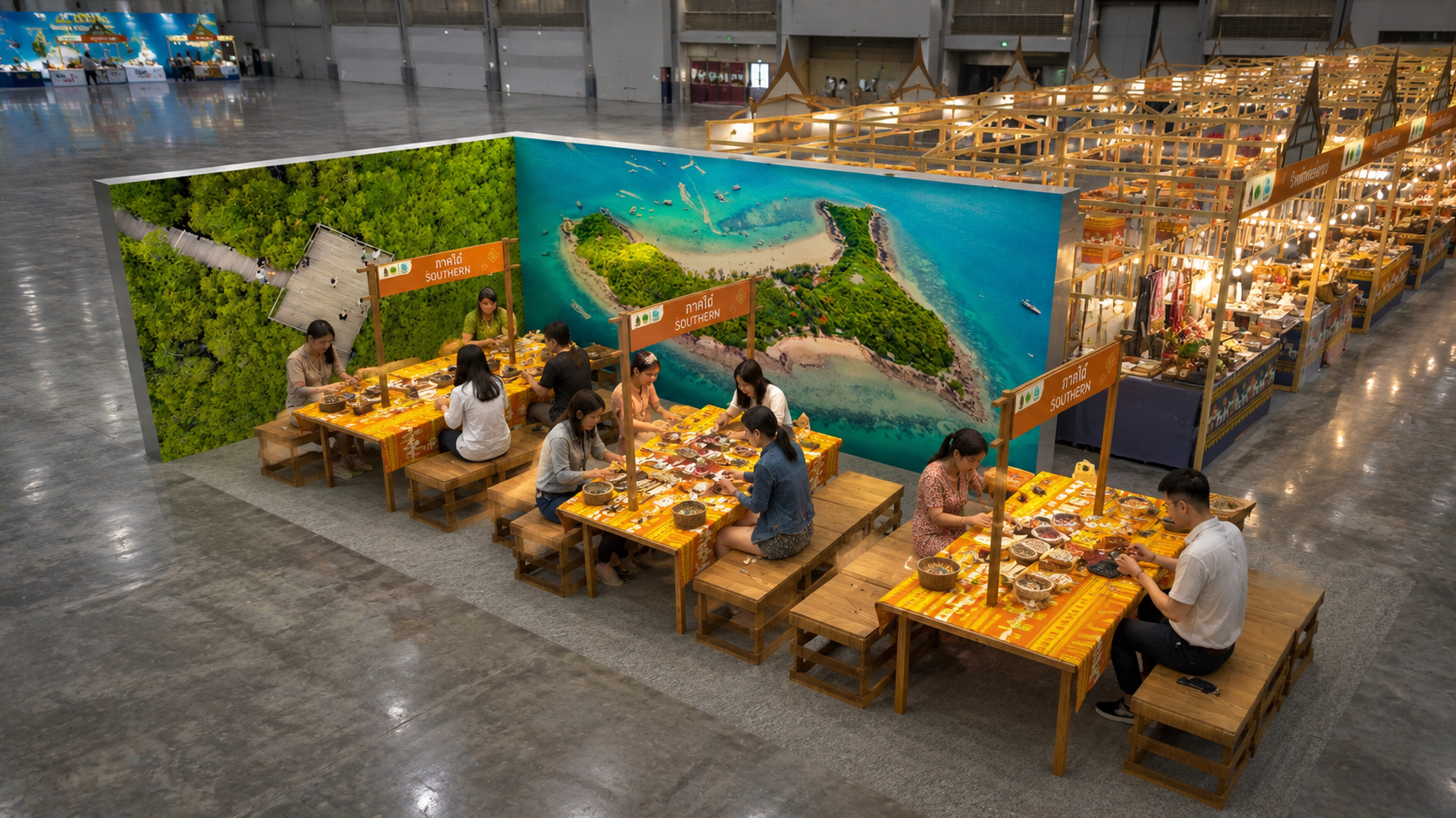 Withee Thin, Withee Thai Cultural Exhibition Concept-7