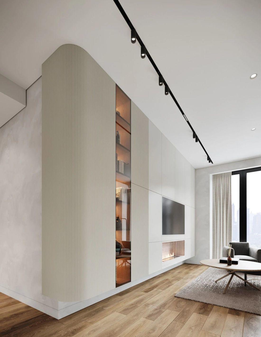 顾念安 88㎡现代素雅家居设计，简约中见精致-6