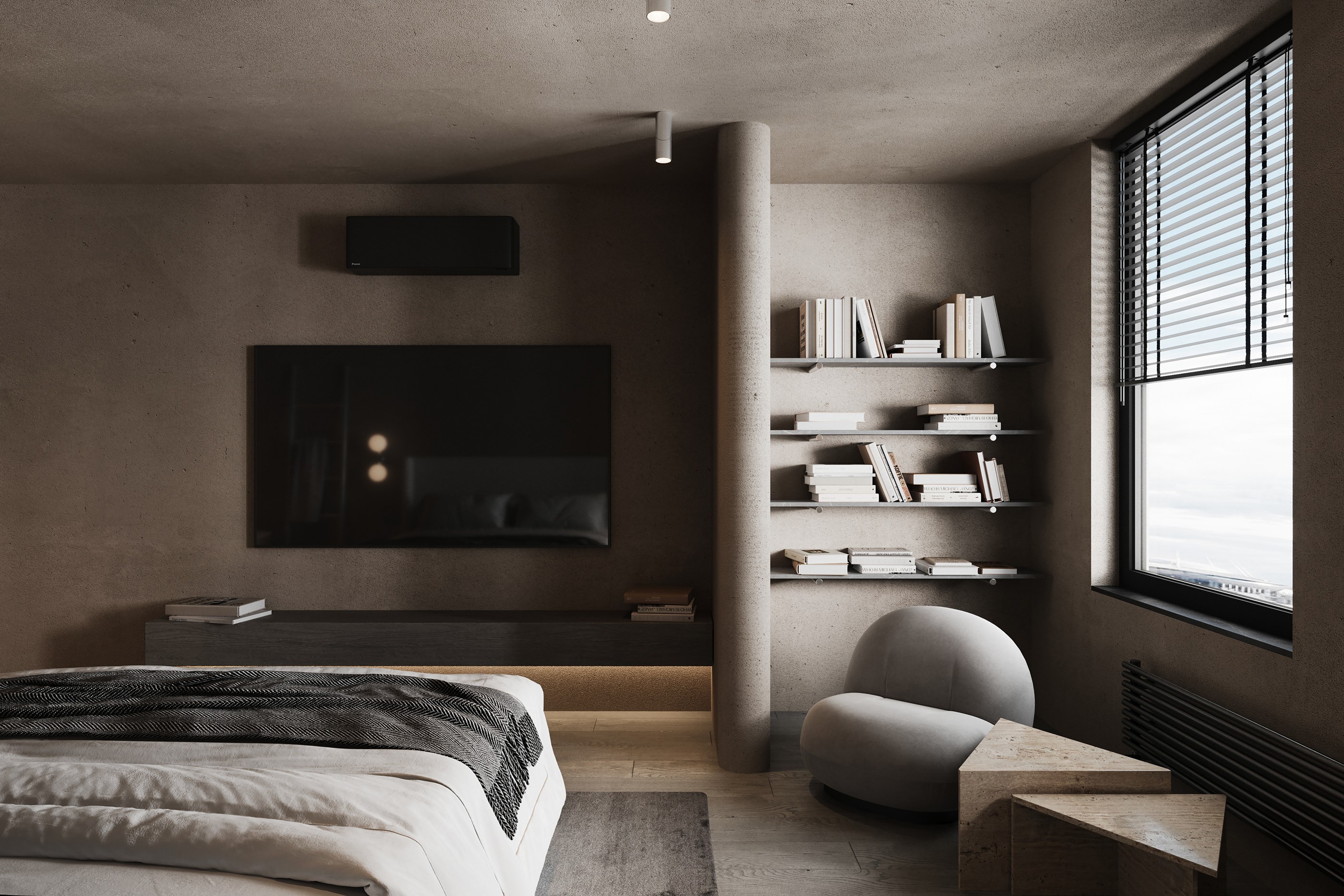 诧寂风 单身公寓，沉稳内敛！-8