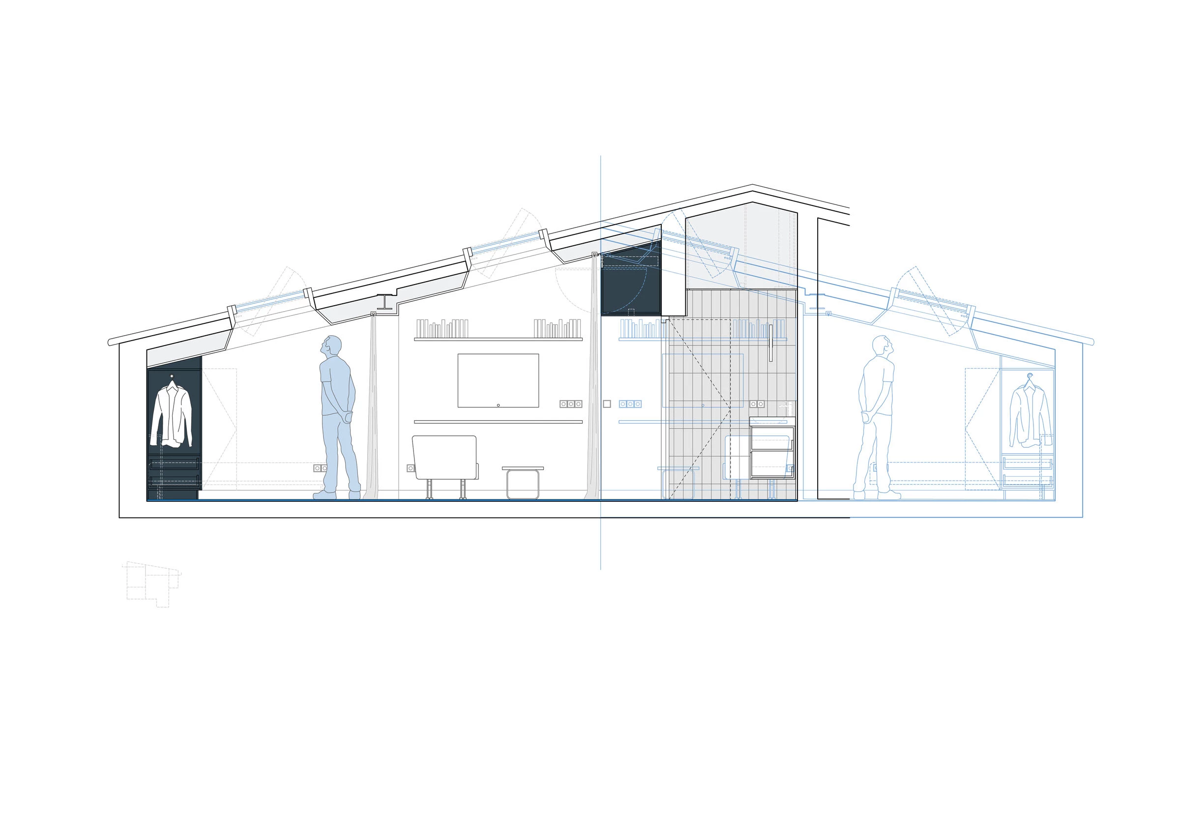 马德里市中心的明亮海滩屋丨西班牙马德里丨gon architects-21