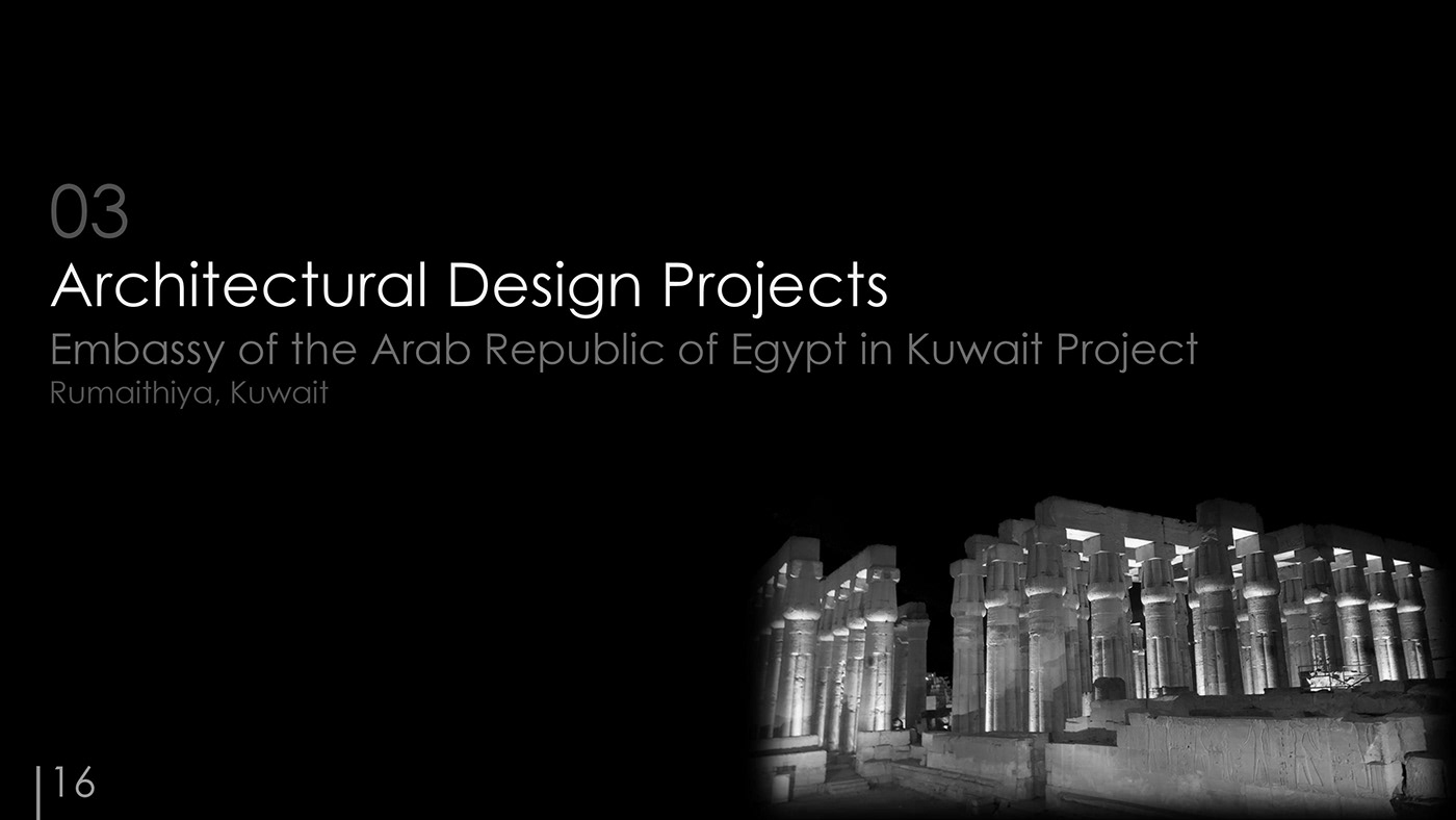 埃及驻科威特大使馆设计丨Architectural Design Projects-6