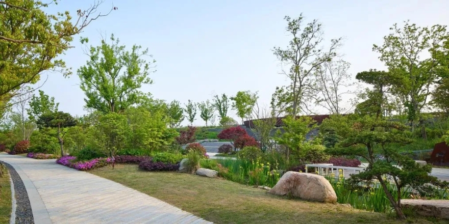 安徽现代产业园清流河景观-20