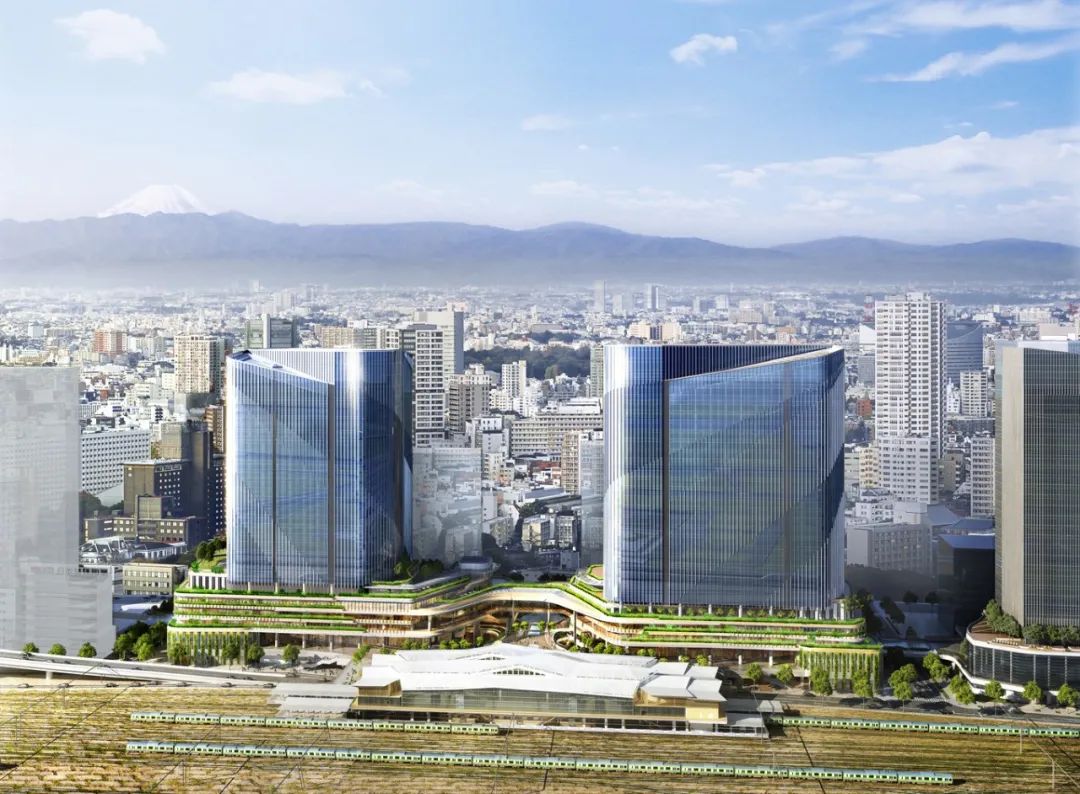 创新国际枢纽TOD,东京品川门户规划丨日本东京丨美国Pickard Chilton建筑师事务所-17